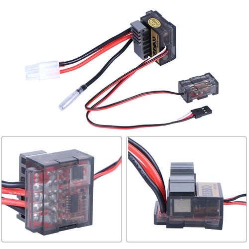 Durable Protection 320A RC Car Two Way Brushed Motor Professional Easy Install Speed Controller High Frequency ESC Accessories