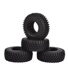 4PCS 100mm 1.9 inch Rubber Tires With Foam Inserts for 1:10 RC Rock Crawler Axial SCX10 D90 D110 Tamiya CC01 1.9 Inch Tyres