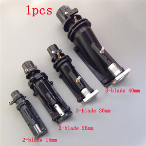 1pcs 15mm 26mm 40mm Water Jet Boat Pump Spray Thruster 2-Blade/3-Blade Propellers w/Coupling Shaft for RC Model Boats