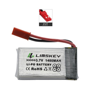 1400mAh 3.7v lipo Battery for SYMA X5 X5S X5C X5SC X5SH X5SW M18 H5P HQ898B HQ859B H11D H11C T64 T04 T05 F28 F29 T56 T57 Charger