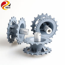 New Plastic Driving Wheel with Coupling Inner Size 4mm, 5mm, 6mm for Tank Chassis Crawler DOIT