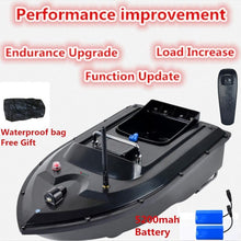 Free Waterproof Bag 180Mins 500m RC Distacne Auto RC Remote Control Fishing Bait Boat Fish Finder Ship Boat wth 5200mah battery