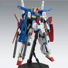 Japaness Original Gundam MG 1/100 Model ZZ GUNDAM Freedom Destroy Armor Unchained Mobile Suit Kids Toys With Holder