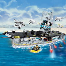 Enlighten Building Block Military Battle Sea Force Apache Raid 3 Figures 280pcs Educational Bricks Toy Boy Gift