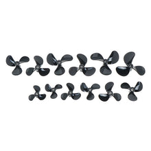 1 pairs High Strength D28/32/36/40/44/48mm 3 Blades 4mm Rc Boat Three Blades Paddle Nylon Boat Propeller Positive &Reverse Screw