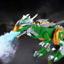 Electric dinosaurs Model Toys walking spray dinosaur robot With Light Sound swing boy's dinosaurios toy for New year's gift