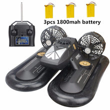 Amphibious Transport Dock Remote Control Hovercraft RC Boat Hovership 2.4G 6CH Work On Water 3pcs Battery Best Gift Toys For Kid