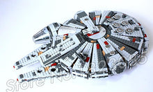 1355pcs Space Wars Falcon Spaceship Battle Ship 10467 Figure Building Blocks Children Toys Compatible With Lego