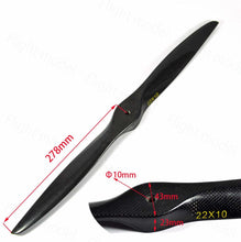 1pc Acro Super Strong Carbon Fiber Propeller For RC Fixed Wing Gas Airplane 19x8 19x10 20x8 22x10 23x8 23x10 24x8 24x10th