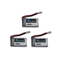 6pcs 3.7V 300mAh lipo Battery and 6-in-1 Charger For Syma X11 E55 FQ777 FQ17W F180 FY530 U816 U816A U830 X100 H107 S39-1 HD-1306