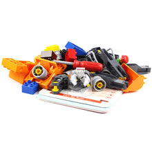 Children Educational Toys 5 In 1 Large Particle Building Figure Kit Concrete Car Assembling Toy for Kid Birthday Gift 2019