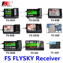 FlySky FS-R6B 2,4 GHz 6CH RC AFHDS FS R6B receptor para i6 i10 CT6B T6 TH9x transmisor de Control remoto partes