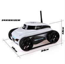 RC Tank WIFI Crawler Radio Control Car Real-Time Camera Cars for iPhone iPad iPod App with 0.3MP Camera Electronic Model Toys