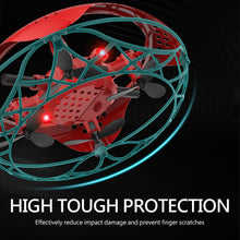 Anti-collision Quadcopter UFO Mini Drone Hand Flying Globe Hand Controlled Helicopter LED Induction Flying Ball Aircraft RC Toys