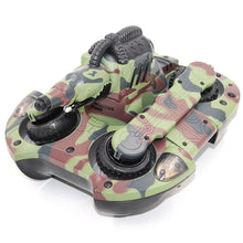 2017 newest Amphibious tank 24883A 2.4GHz Wireless RC Tank car Water / Land Mode RC Tank with LED Light 24883 upgrade version