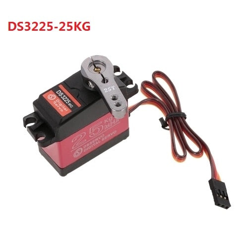 1PCS DS3225 Update servo 25 KG High Torque Waterproof Digital Servo for RC Traxxas HSP baja Car Boat Helicopter Airplane Part