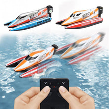 3312M 2.4GHz RC Ship Boat 4 Channels High Speed Mini Racing Boat Waterproof Rechargeable Speedboat Children Toy