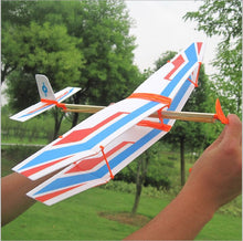 Tensible motor Airplane Inertial Foam Glider Aircraft Toy PBiplane Model Outdoor Toy Educational Toys