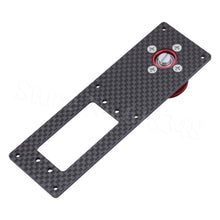 Carbon Fiber Servo Rudder Tray Mount Self Adjusting Futaba JR Kit With Offset Bellcrank Accessories for 20-50cc RC Scale Plane