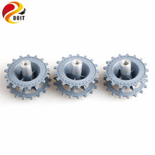 New Plastic Driving Wheel with Coupling Inner Size 4mm, 5mm, 6mm for Tank Chassis Crawler DOIT