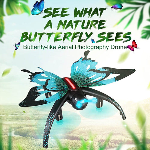 Children Toy Remote Butterfly Airplane Simulation Quadcopter Airplane Education Toy for Kids FJ88