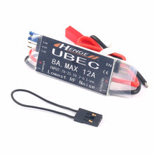 HENGE 8A UBEC Output 5V/6V/7.4V 6A/8A Max 12A Inport 7V-25.5V 2-6S Lipo/6-16 cell Ni-Mh Input Switch Mode BEC for RC Helicopter