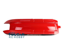 KIT E51 Fiber Glass 1.3M Well-painted Boat Hull only for Advanced Player Red TH02672