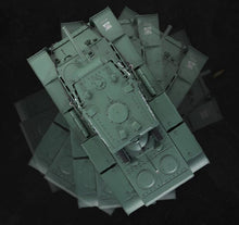 Russia KV-1 Armored Remote Control Battle Tank Model 1:16 Metal/Plastic Turret Rotation Simulation Light Sound Smoke Boy RC Tank