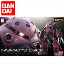 RG 1/144 Gundam Model MSM-07S ZGOK GUNDAM Japanese Model Transformation Super Robot Bandai Mobile Suit Kids Toys