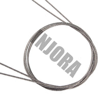 INJORA RC Car Modified Part Steel Rope for 1/10 RC Crawler Traxxas TRX-4 TRX4 Axial SCX10 90046 D90 D110 Tamiya Mst