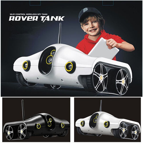 Free shipping Wifi Controll Wireless i-Spy Tank With Photographs, Video, Camera Function, WI-FI Rover Tank