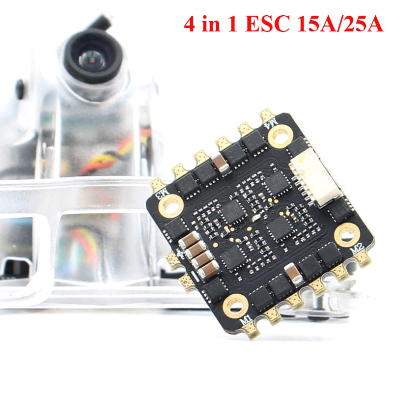 Skysars SPARKHOBBY 15A 25A BLheli_S a 2-4S 4in1 DShot600 20x20mm a sin escobillas ESC para RC drone FPV Racing