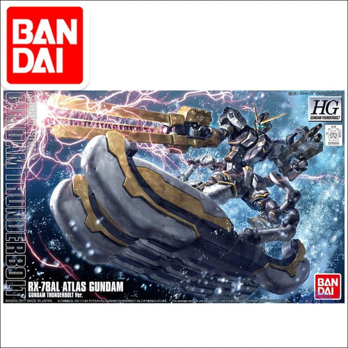 Gundam BANDAI THUNDERBOLT Model HG 1/144 HGUC RX-78AL ATLAS GUNDAM Mobile Suit Kids Toys