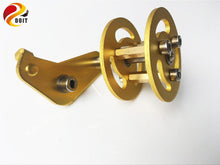 Original DOIT Shock Absorption Metal Bearing Wheel for Robot Tracked Tank Car Chassis Transmission Wheel with Suspension