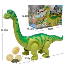 Dinosaur toy suit electronic Laying eggs crawl Sound and light projection Real animal pet pop jurrasic world