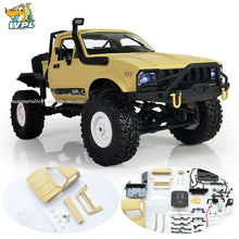 WPL C14 KIT 1:16 DIY RC Truck Hynix 2.4G Mini Off-Road Assemble Remote Control Car RC Car RC Monster Crawler Truck 4WD Kid Boy