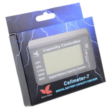 High Quality Cellmeter-7 Digital Battery Capacity Checker RC CellMeter 7 For LiPo LiFe Li-ion NiMH Nicd