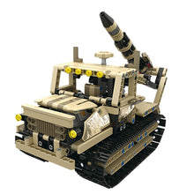 606pcs 1/16 Model Rc Remote Control Tank 2.4G Radio Control Building Block Bricks Toy Fighting Battle Robot World Of Tanks