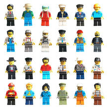 DIY Compatible Legoings Building blocks figurine miniature Profession Series star wars Model Building kits lote Toy for children