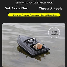 Free Bag Fixed Speed Cruise Function Remote Control RC Fishing Bait Boat 2 Motors 500M RC Nest boat finder With Dual Night Light