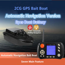 Free Bag JABO 2CG 20A/10A GPS Auto Return Fishing Bait Boat GPS Fish finder bait boat Automatic Navigation RC Boat with bag toys
