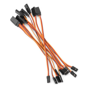 10Pcs 150mm Servo Extension Lead Wire Cable For RC Futaba JR 15cm Male to Female