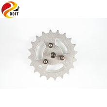 DOIT 2pcs Metal Driving Wheel for Robot Tank Car Chassis, Action Wheel by Caterpillar Remote Control Toys Drive DIY