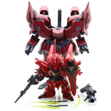 Original SD Gundam Model Cute NZ-999 NEO ZEONG GUNDAM Sinanju UC Unicorn Mobile Suit Kids Toy