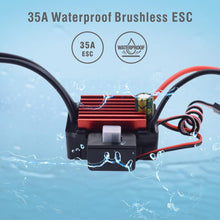 SURPASSHOBBY KK Combo 2040 2280KV 3200KV 3900KV 4480KV Brushless Motor w/ 35A ESC for Traxxas HSP Tamiya Axial 1/16 1/18 RC Car