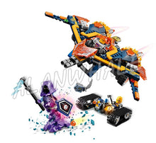 405pcs Knights Axl's Rumble Maker Model Building Blocks 10703 Assemble Bricks Children Toys Games Nexus Compatible with Lego