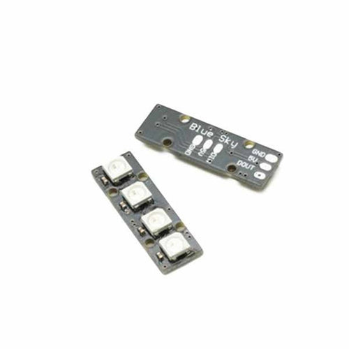 Portable Super Mini LED Strip with 4 WS2812B RG85050 Colorful LED Lamp for Naze32 CC3D Flight Controller RC Drone