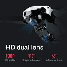 XYCQ S7 Quadcopter Drone with Camera Live Video, WiFi FPV Quadcopter with 110° Wide-Angle 1080P HD Camera Foldable Drone RTF