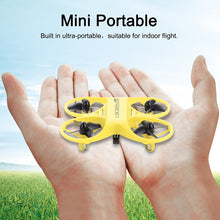 Mini RC Quadcopter Infrared Controlled Drone 2.4GHz Aircraft with LED Light Birthday Gift for Children Toys Mini Drones