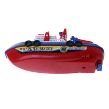Fast Speed Music Light Electric Marine Rescue Fire Fighting Boat Toy for Kids
